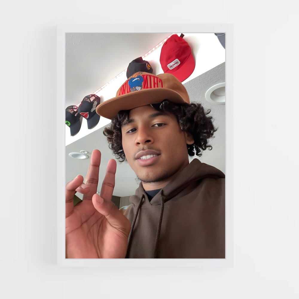 Poster Jalen green urbaines – affiche Basketball (vue 3)